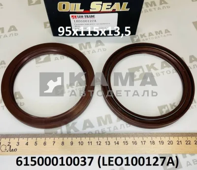 сальник 95x115x13,5 LEO100127A кол.вала перед. Вичай WP10, WD615 (61500010037)