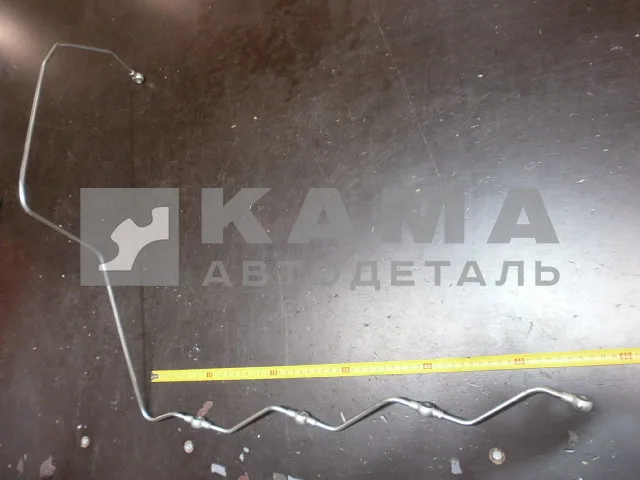 трубка топлив. Дренажки Форсунок Е-4, Длин./Правая (ЗАВОД) 740.70-1104370 (желез.Толстая,common rail