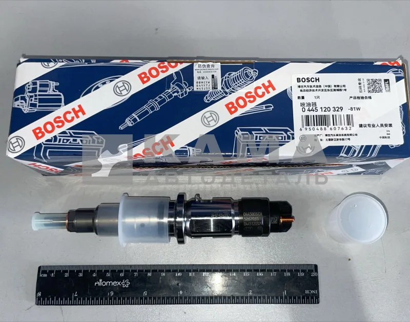 форсунка Common Rail ДВС-CUMMINS "329"- "ан.BOSCH" (0.445.120.329; 5267035) ISBe, ISDe