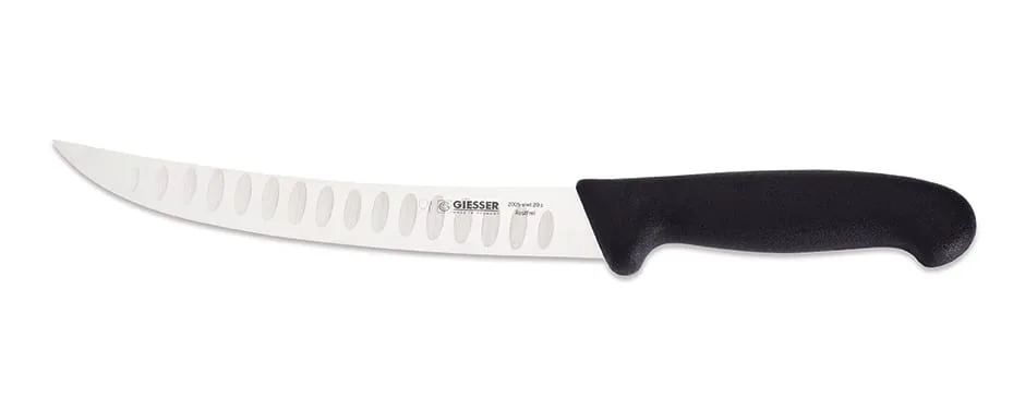 Нож мясника Giesser 2005-20 wwl, с лезвием 20 см  с выемками