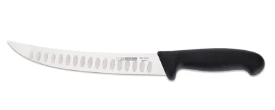 Нож мясника Giesser 2005-22 wwl, с лезвием 22 см  с выемками