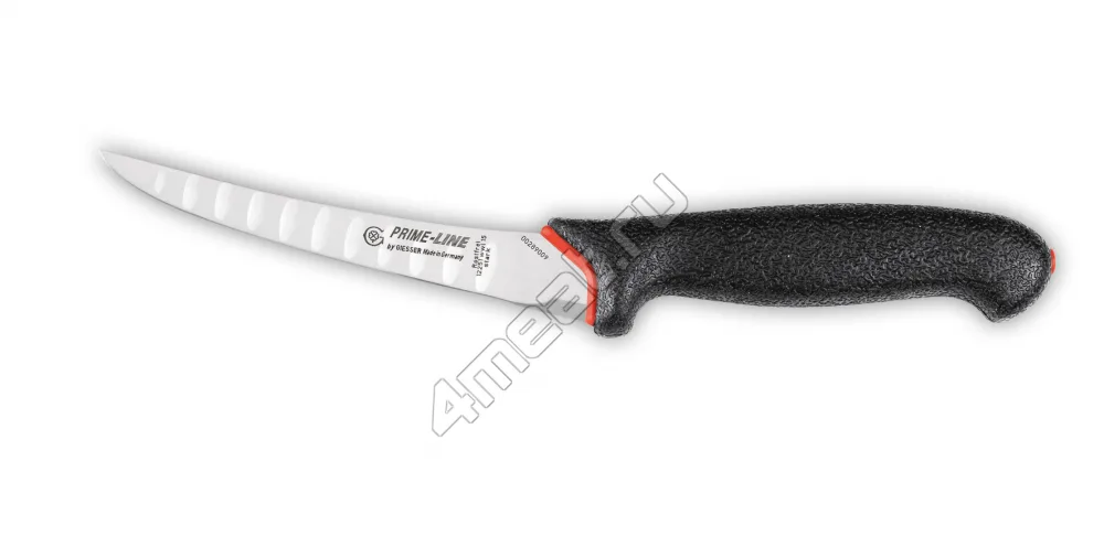 Нож обвалочный жесткий Giesser PrimeLine 12251-15 wwl, с лезвием 15 см с желобками