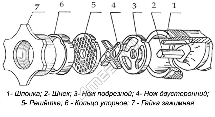 Мясорубка МИМ-80 Торгмаш (380В)