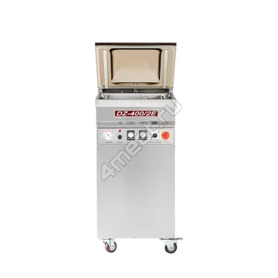 Напольный вакуумный упаковщик DZQ-400/2E (нерж., газ)