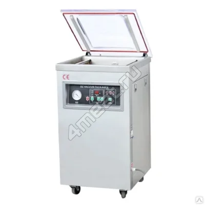 Напольный вакуумный упаковщик DZ-400/2F (нерж.)
