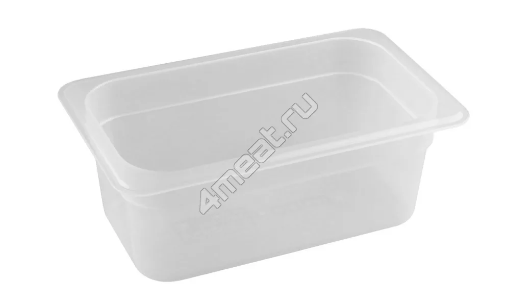 Гастроемкость GN 1/4 (265х162х100 мм V=2,8л)