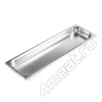 Гастроемкость GN 2/4 (530х160х40 мм V=2,3л) нерж.сталь