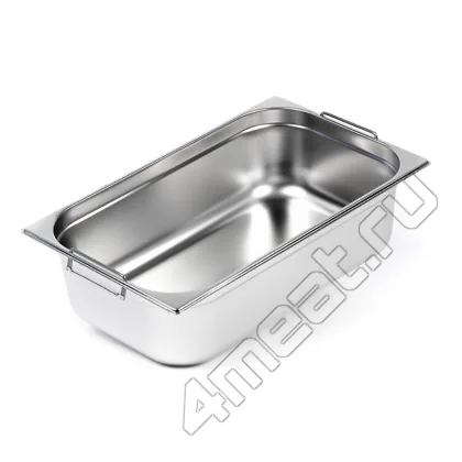 Гастроемкость с ручками GN 1/1 (530х325х150 мм V=21л) нерж.сталь