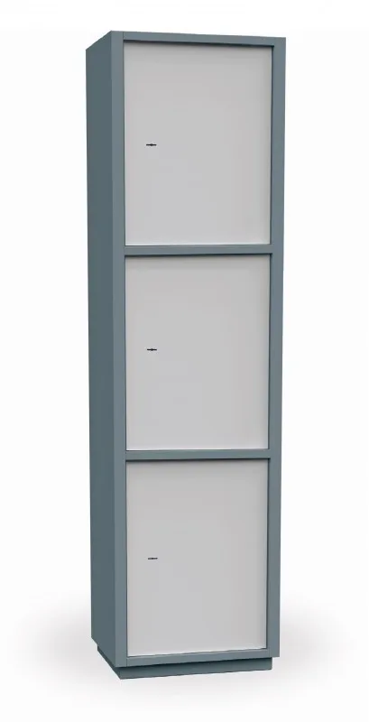 Шкаф бухгалтерский ШБС-03-15 Т - 3 отделения 1550х440х360мм