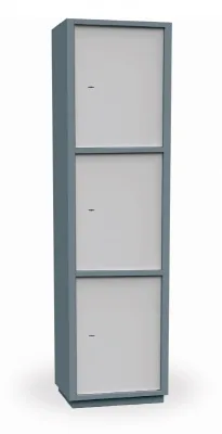 Шкаф бухгалтерский ШБС-03-15 Т - 3 отделения 1550х440х360мм