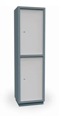 Шкаф бухгалтерский ШБС-02-15 Т - 2 отделения 1550х440х360мм