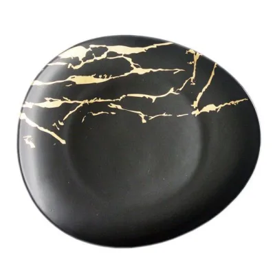 Тарелка Black Gold 29*26 см