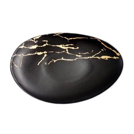 Тарелка Black Gold 30*19 см