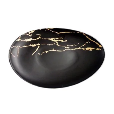 Тарелка Black Gold 30*19 см