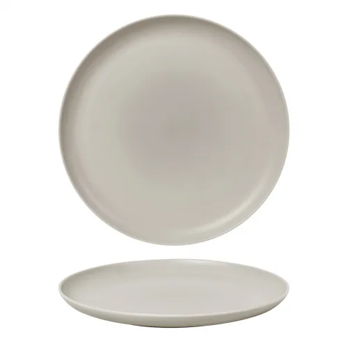 Тарелка с бортом d=16 cм,фарфор "NOBLE" серия "Fine Plus-Light Grey"
