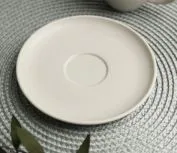 Блюдце д/кофейной чашки d=12,5 cм,фарфор "NOBLE" серия "Fine Plus-Light Grey"