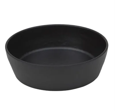 Салатник меламиновый 18*5.3см P.L. BLACK FINISH