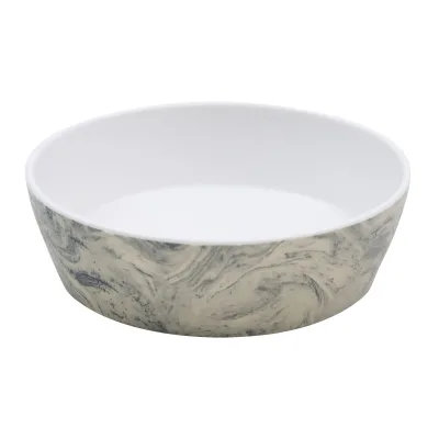 Салатник меламиновый 18*5.3см P.L. STREAMER GREY