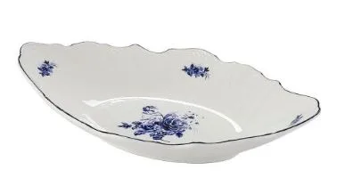 Блюдо сервировочное, 33*21,5 см, 800 мл, коллекция "Blue Flower" P.L. Proff Cuisine