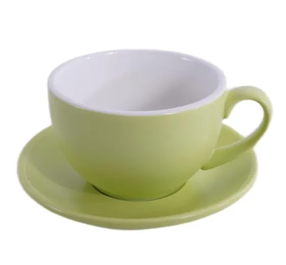 Кофейно-чайная пара Barista (Бариста) 350 мл,матовый цвет зеленого плода, P.L.