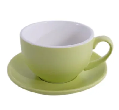 Кофейно-чайная пара Barista (Бариста) 350 мл,матовый цвет зеленого плода, P.L.