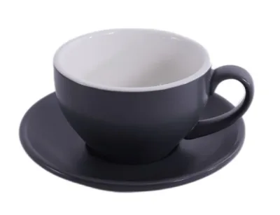 Кофейно-чайная пара Barista (Бариста) 250 мл,серый-матовый цвет, P.L.