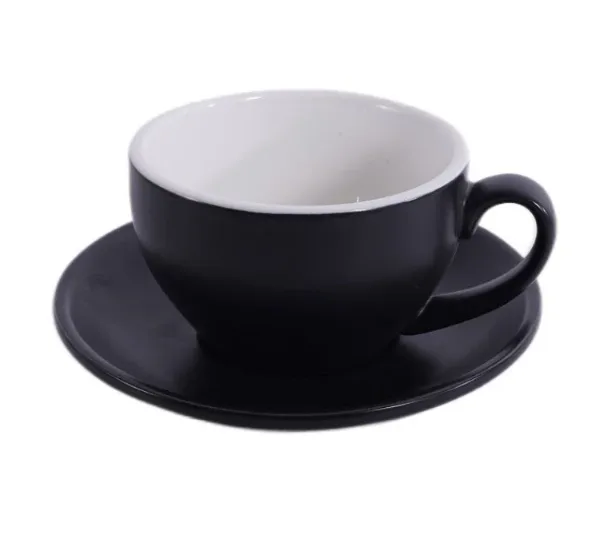 Кофейно-чайная пара Barista (Бариста) 250 мл,черный-матовый цвет, P.L.