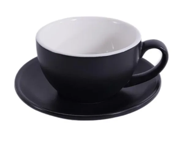 Кофейно-чайная пара Barista (Бариста) 300 мл,черный-матовый цвет, P.L.