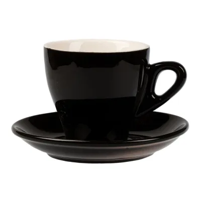 Кофейная пара Barista (Бариста) чёрный цвет 280 мл