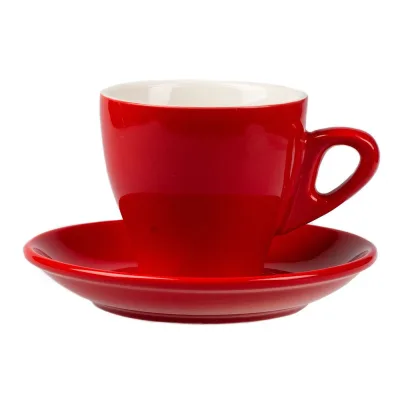 Кофейная пара Barista (Бариста) 280 мл, красный цвет
