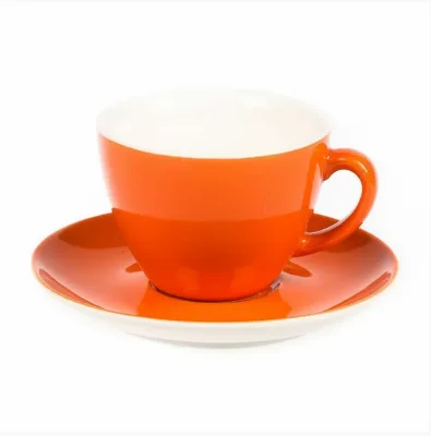 Чайная пара Barista (Бариста) 200 мл, оранжевый цвет, P.L. Proff Cuisine