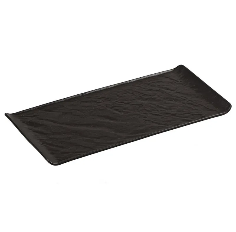 Блюдо для подачи Black Raw Steller 29,5*15*1,6 см