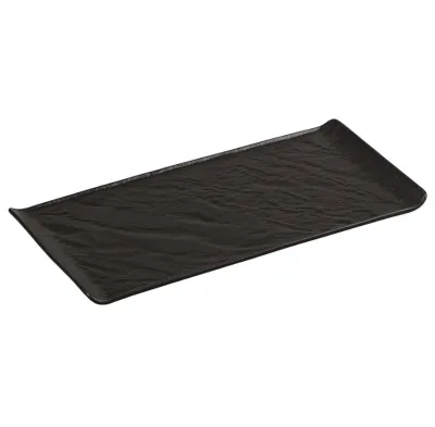 Блюдо для подачи Black Raw Steller 29,5*15*1,6 см