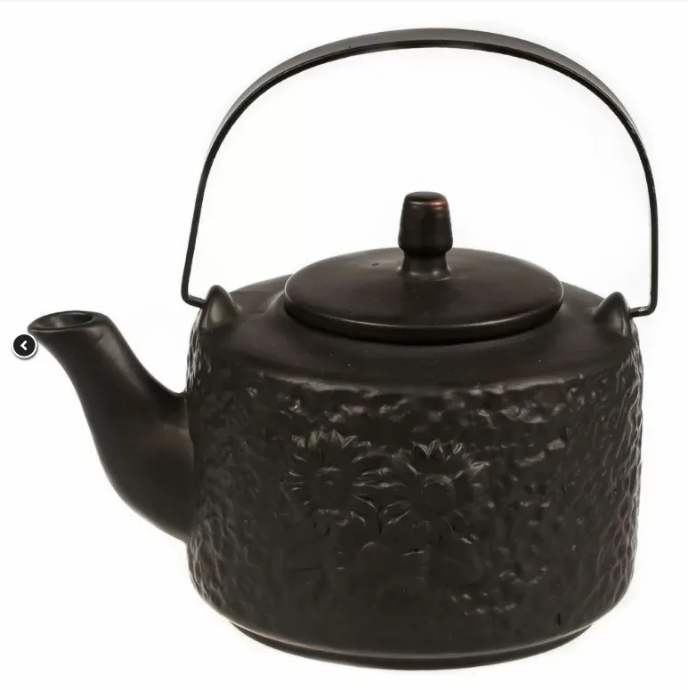 Чайник с металлическим ситом Black Raw Steller 750 мл, P.L. Proff Cuisine