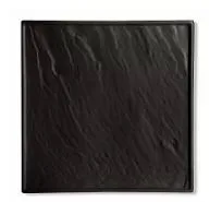 Блюдо квадратное «Organic-Black», 25*25 см