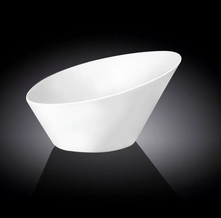 Салатник d=195 мм. 650 мл. h=65/105 мм. скошенный край Wilmax /3/24/