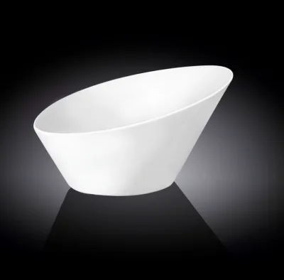 Салатник d=195 мм. 650 мл. h=65/105 мм. скошенный край Wilmax /3/24/
