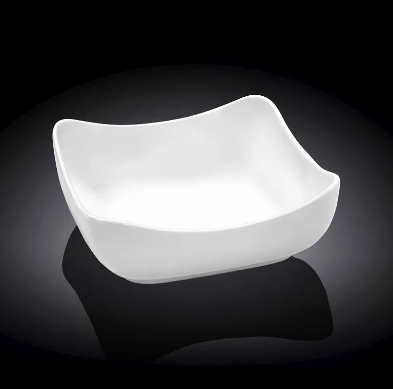 Салатник квадр. 115*115 мм. 300 мл. h=45/60 мм. Wilmax /6/48/