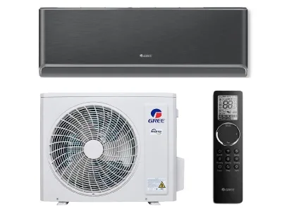 Airy Inverter R32 black GWH24AVEXF-K6DNA1A