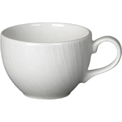 Чашка кофейная «Спайро» фарфор; 85мл; D=6,H=4.5,L=8.5см; белый