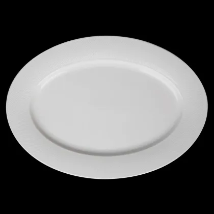 Блюдо овальное 14" 360х255мм, белый "Corone Rosenthal"