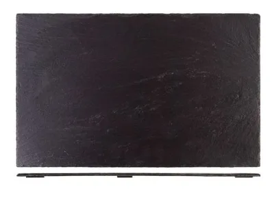 Блюдо для подачи; сланец натур.; H=5, L=400, B=250мм