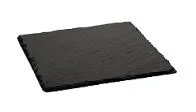 Блюдо,сланец,черное 30*30*0,5 см P.L.