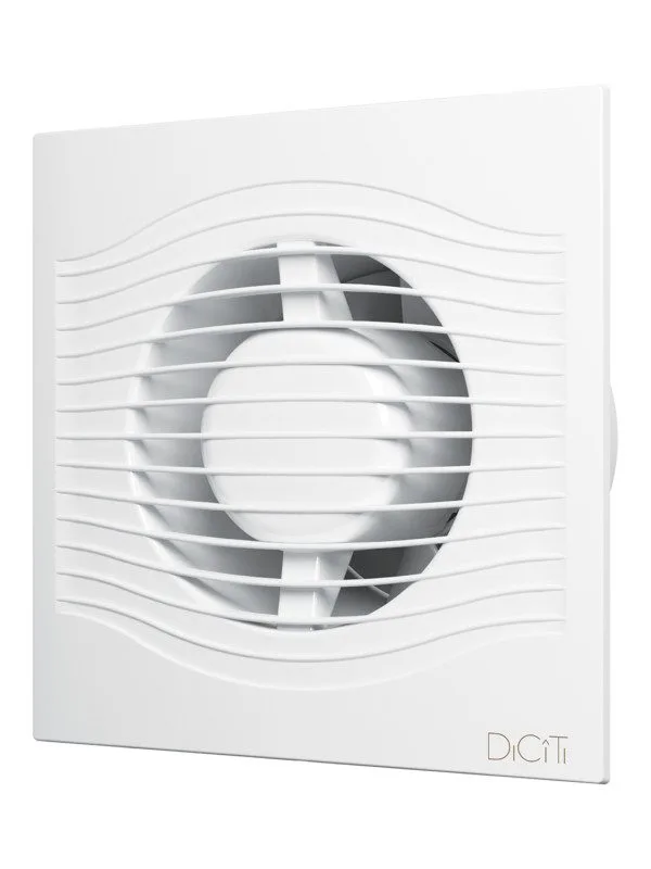SLIM 5C, Вентилятор осевой вытяжной с обратным клапаном D 125