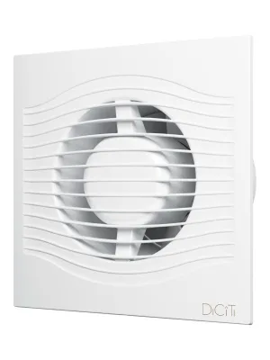 SLIM 5C, Вентилятор осевой вытяжной с обратным клапаном D 125