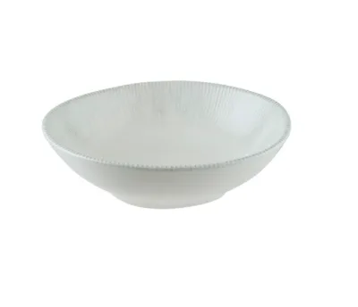 Салатник d=180 мм. 470 мл. h=55 мм. Ирис Серый, форма Ваго Bonna /1/12/816/