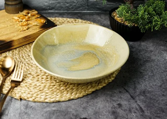 Салатник d 23 см h 4,9 см, Stoneware Peral