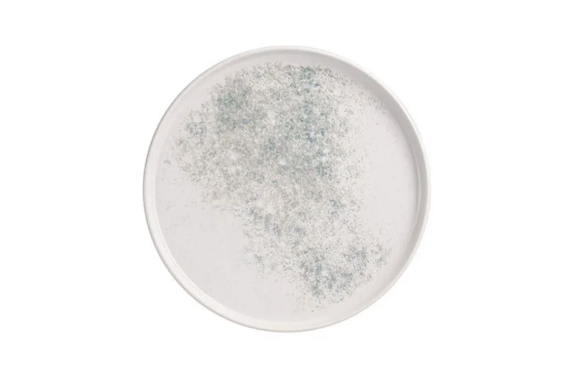 Тарелка с вертикальным бортом 21см Smoky Matte Blue