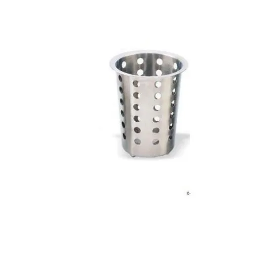 Подставка для столовых приборов (стакан) d= 95 мм. h=130 мм. перфор. нерж.MGsteel/1/6/48/(FC2NM)