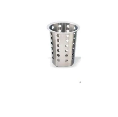 Подставка для столовых приборов (стакан) d= 95 мм. h=130 мм. перфор. нерж.MGsteel/1/6/48/(FC2NM)
